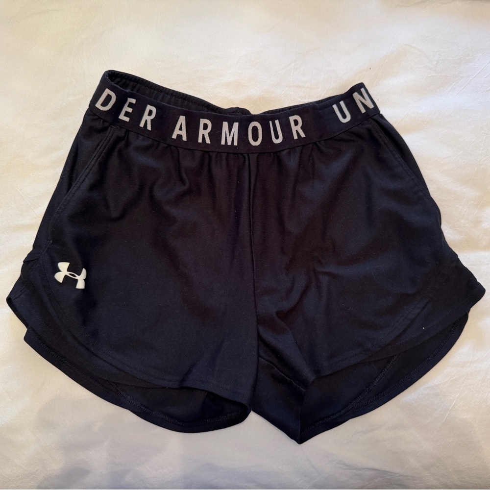 Under Armour Women's Black Athletic Shorts